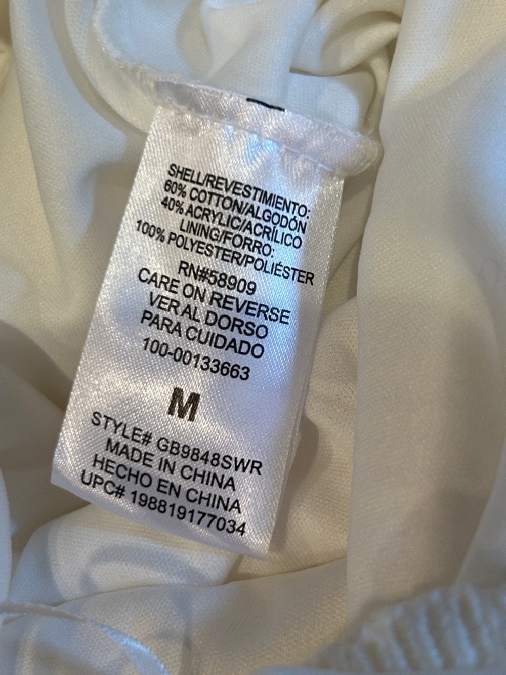 NWT Gianni Bini White Crochet Maxi Dress with flower appliqué size medium - Picture 8 of 12